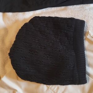 Beanie hat for ponytail
